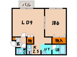 リトルパレットの物件間取画像